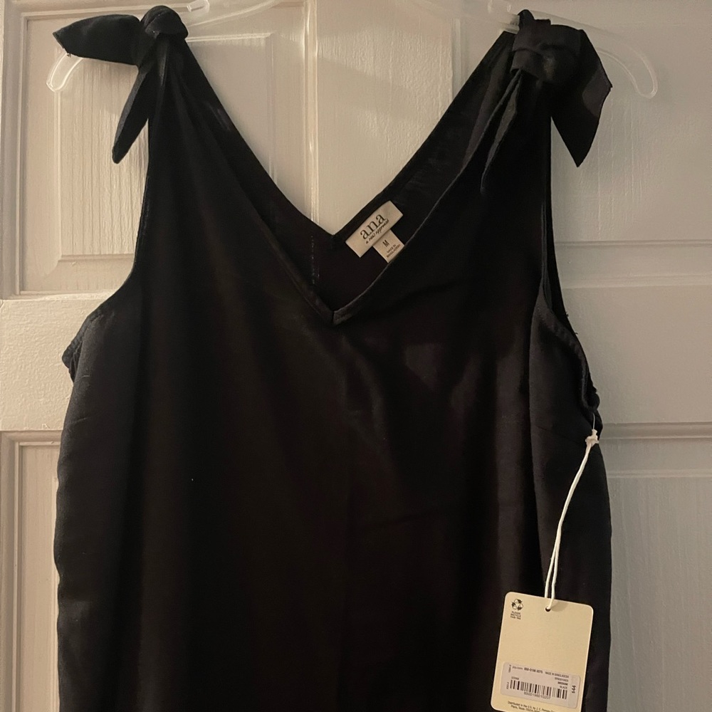 a.n.a black midi dress.  NWT